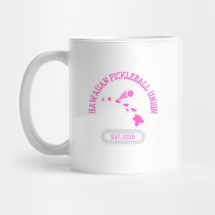 Hawaiian Pickleball Union Label Mug